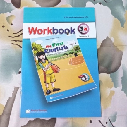 

WorkBook My First English untuk SD/MI kelas 3A K13