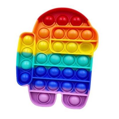 Promo Tik Tok / Tiktok Toy Push Pop Pop It Among Us Series - Am