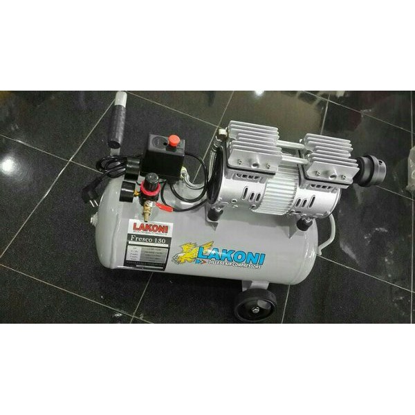 Lakoni Fresco 130 1PK Kompresor angin Listrik Silent - Tidak Berisik & Awet