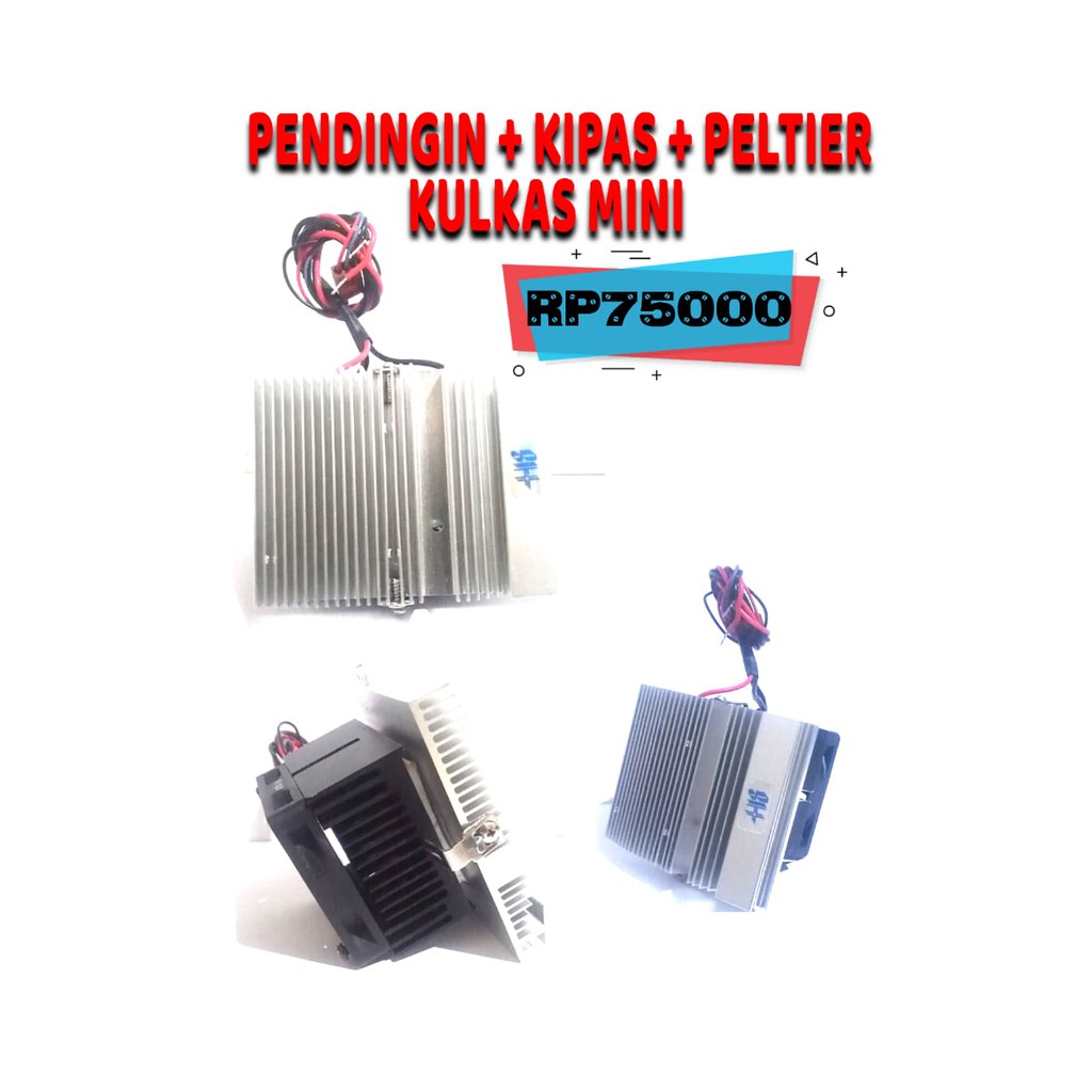 Pendingin sirip bis untuk peltier kulkas mini