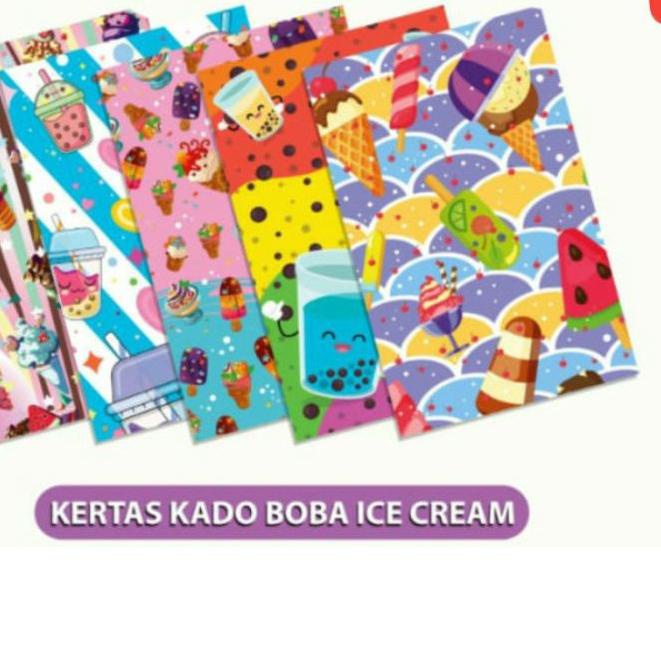 

➴ Apazada - [50PCS] Kertas Kado Grosir Murah Motif Mix / Bungkus Kado Untuk Pengiriman Hadiah Bisa ➷
