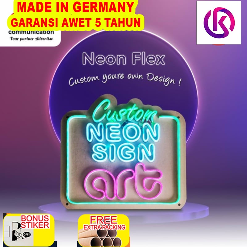 

Murah lampu neon led flex custom
