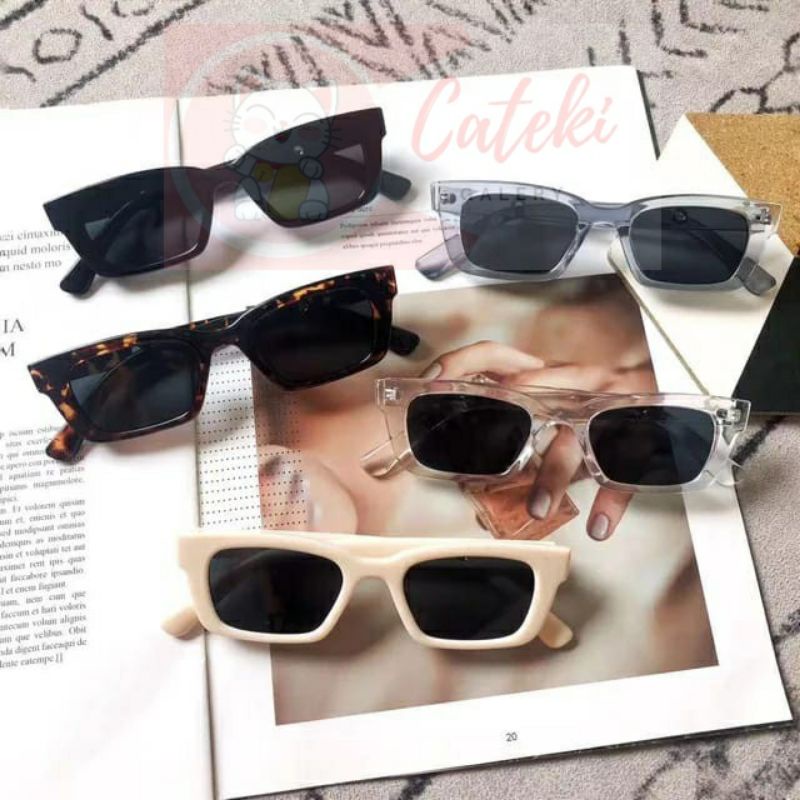 [CTK] PROMO Aksesoris Kacamata Fashion Pria/Wanita Sunglasses Korean INS Fashion NEW Kacamata Hitam Kekinian