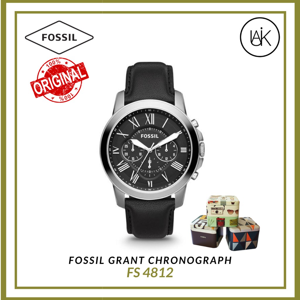 Fossil | Jam Tangan Pria Fossil FS4812 ORIGINAL