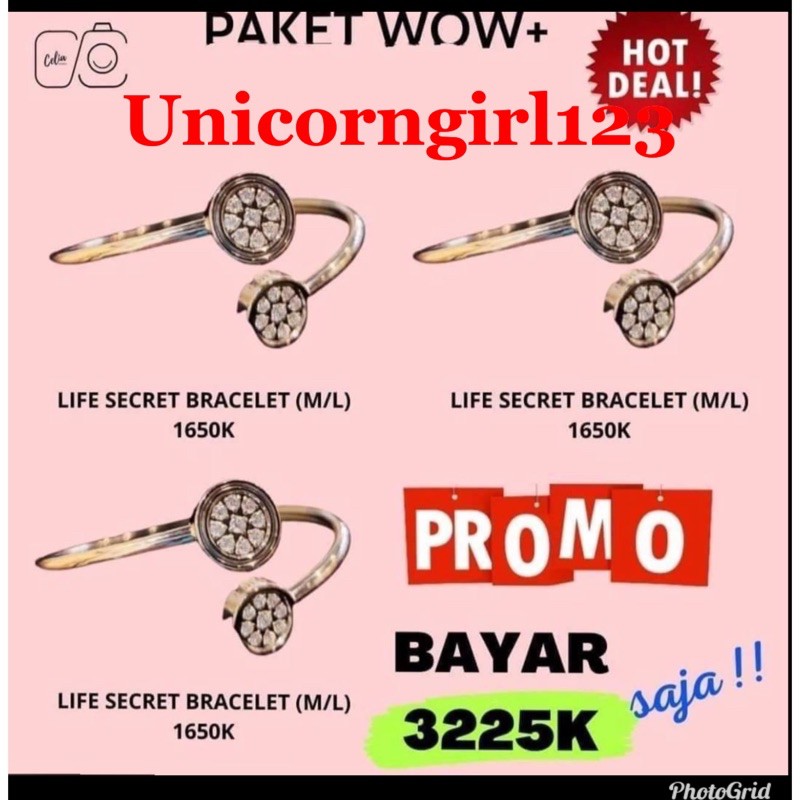 Gelang Bracelet MCI...Readystock