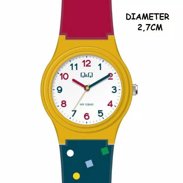 QQ Original VP46J series Jam Tangan Wanita - Karet