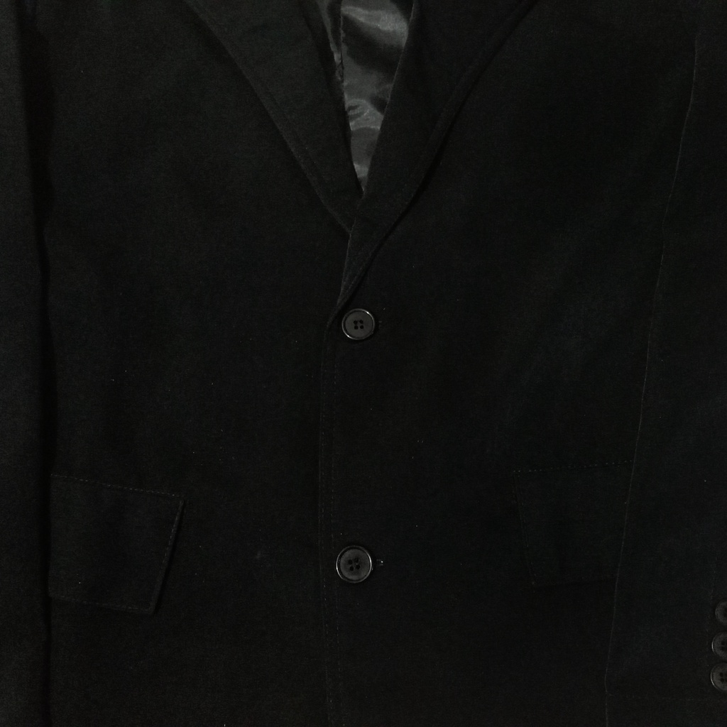 ORIGINAL Jas Formal Pria Wanita Kancing Dua Slim Fit Hitam Jas Pria Blazer Jas Formal Casual Blezer