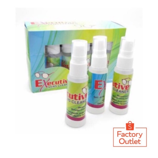 Cairan Pembersih Lensa Kacamata Executif Lens Cleaner Terlaris Termurah By Optik