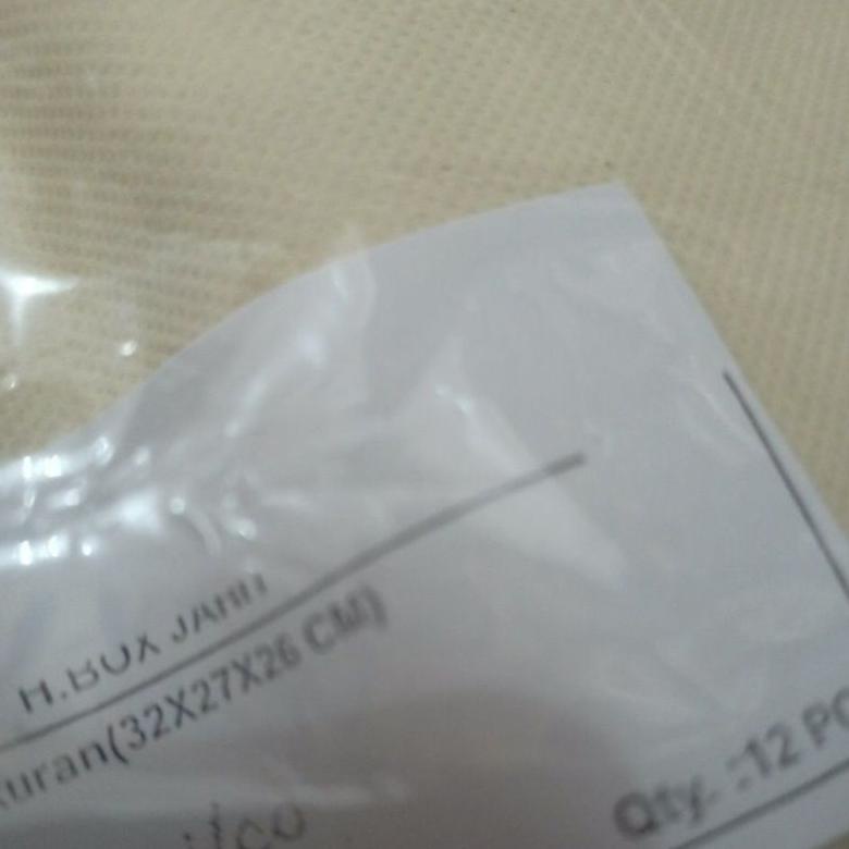 

Goodie Bag Tas Spunbond Kotak Jahit 32X27X26 Box Nasi Dus Kue Isi 12Pcs