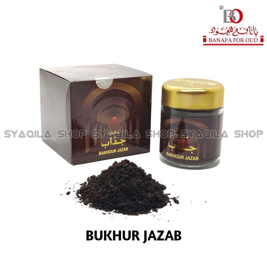 Bukhur Jazab Banafa For Oud Bakhoor Dupa Arab Buhur Jasab BO Original Import Saudi Pengaharum Aromaterapi