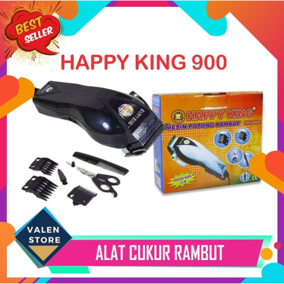 LJH ALAT CUKUR RAMBUT ELEKTRIK HAPPY KING 900