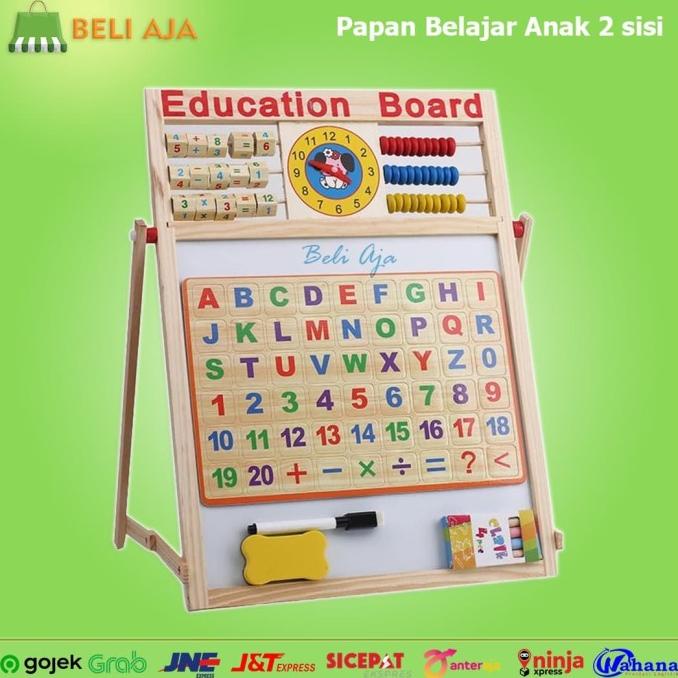 

Papan Tulis Magnet Abc 2 Sisi Learning Board Magnetic Education Magnet