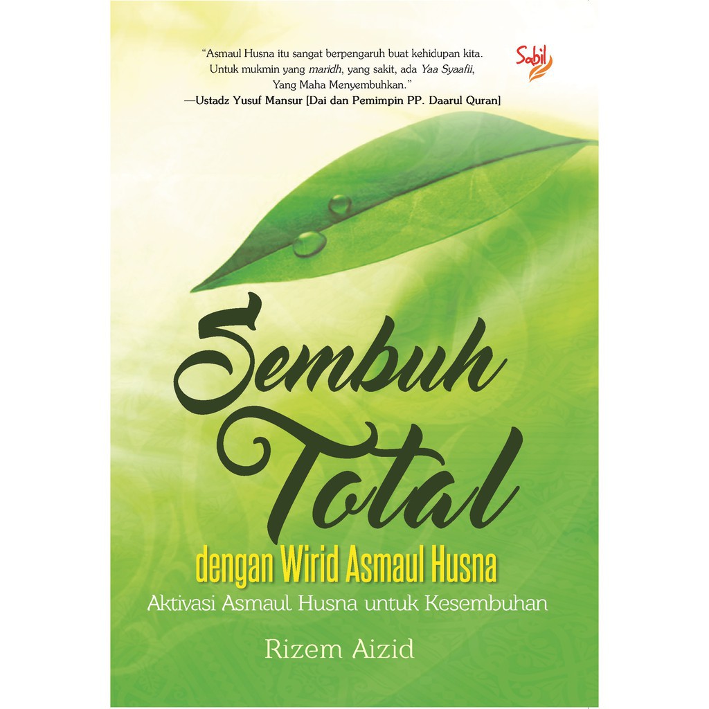 Buku Sembuh Total Dengan Wirid Asmaul Husna Sabil Shopee Indonesia