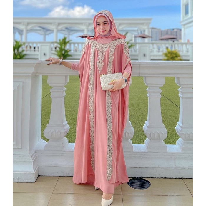 NEW KAFTAN MADINA ( KAPUCONG ) + INNER