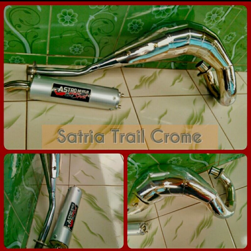 knalpot udang fizr satria trail krum | knalpot trail anti ngempos| knalpot trabas Fizr Satria| knalp