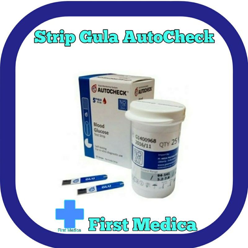 Strip Gula Darah Autocheck / Refill Strip Autocheck Gula Darah Murah