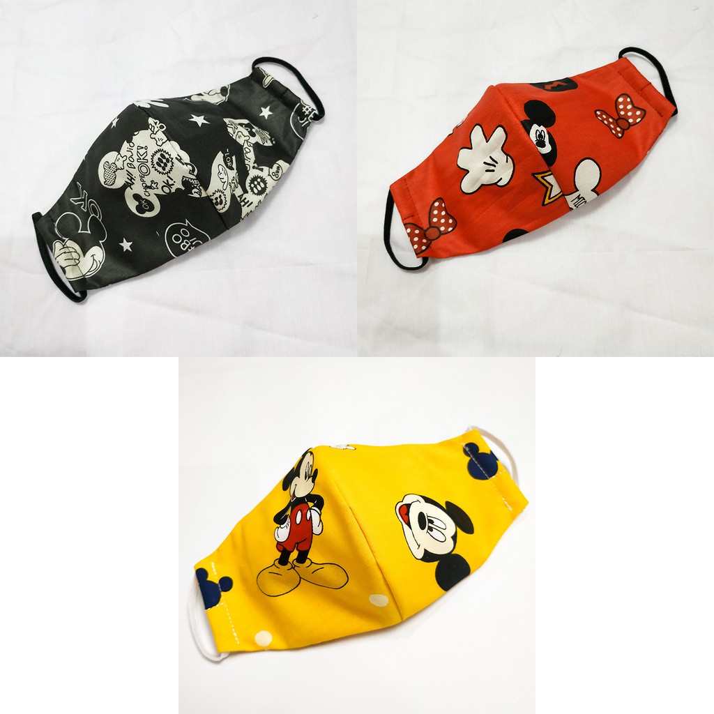 Masker Katun Motif ( MICKEY SERIES )