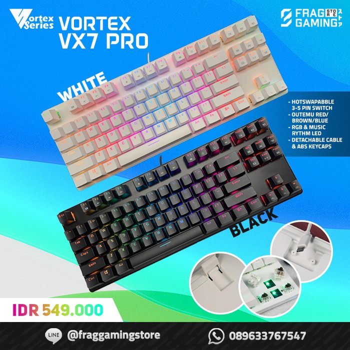 udasudiatishops - VortexSeries / Vortex VX7 PRO RGB Mechanical Gaming Keyboard