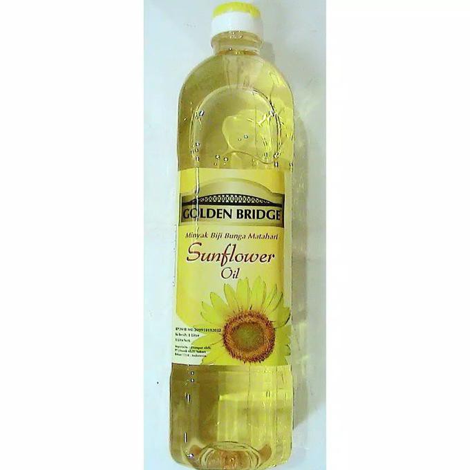 

Mas.Lynda - Minyak Goreng Sunflower Oil Golden Bridge Botol 1 Liter