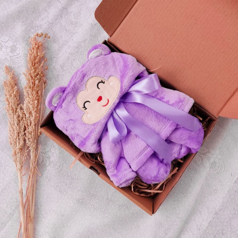hampers bayi /kado bayi/ gift box-Teletubbis lilac