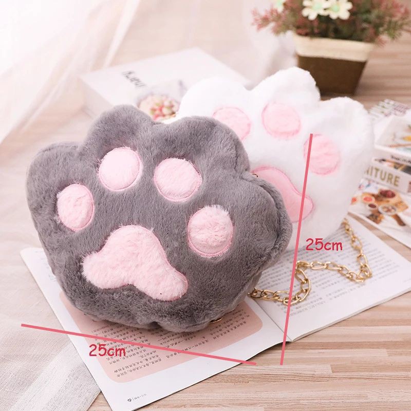 TAS SELEMPANG KAWAII CAT PAW