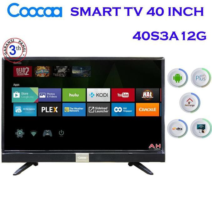 Hot Promo Coocaa 40 Inch Smart LED TV 40S3A12G Promo Termurah