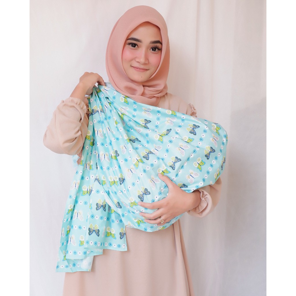 Gendongan Bayi Modern Model Cukin Jarik / Jarit Samping Lebar dan Panjang Motif Karakter Katun Halus Ndollolo