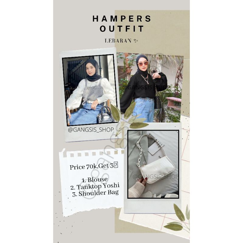 

GIFT BOX /HAMPERS WANITA/ HADIAH ULANG TAHUN/ SET FASHION /PAKET HEMAT
