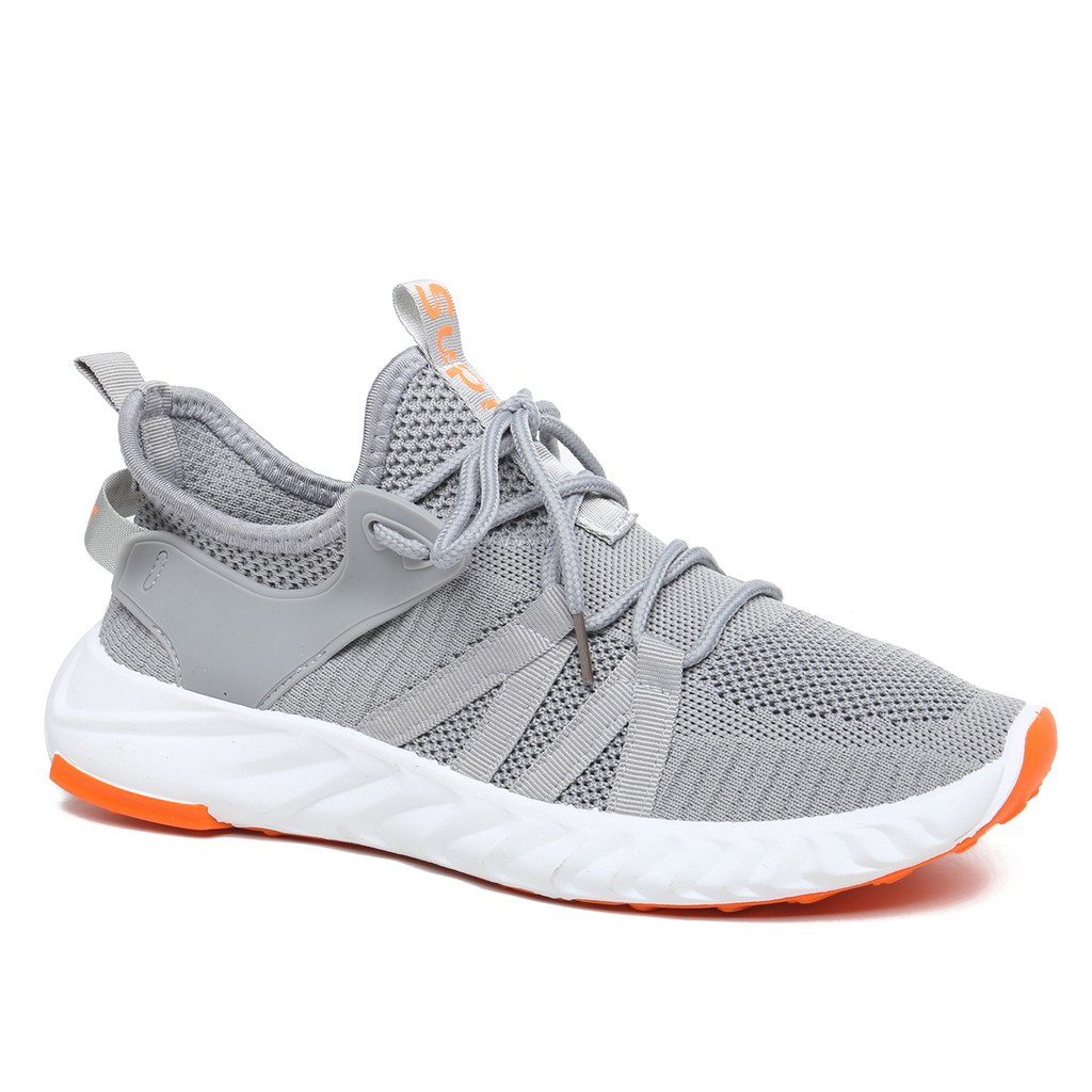 PVN Sepatu Sneakers Pria Impor Putih Hitam 483