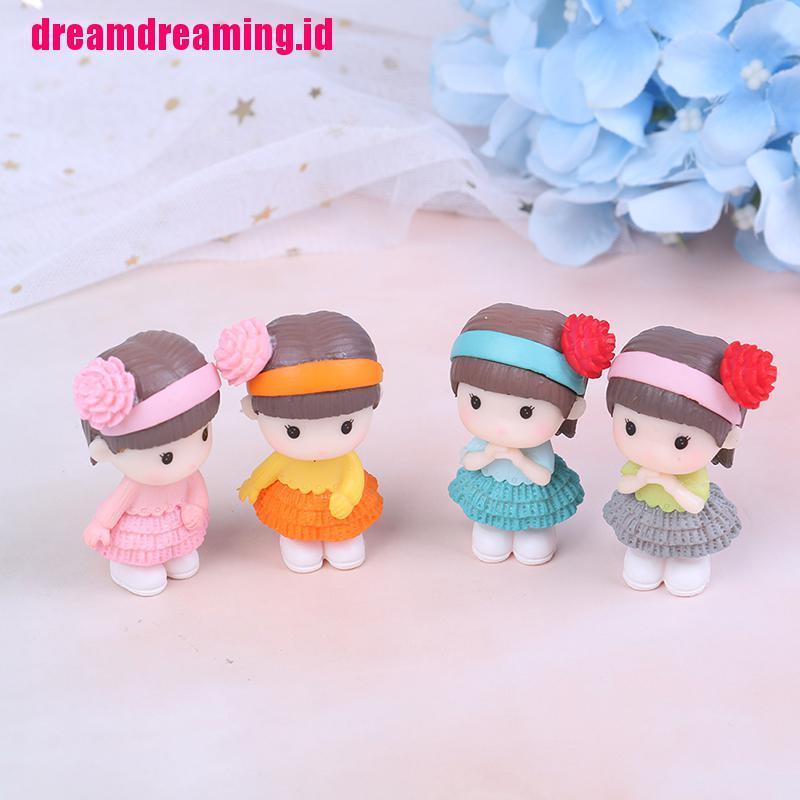 4pcs Miniatur Peri Mini Untuk Dekorasi Taman