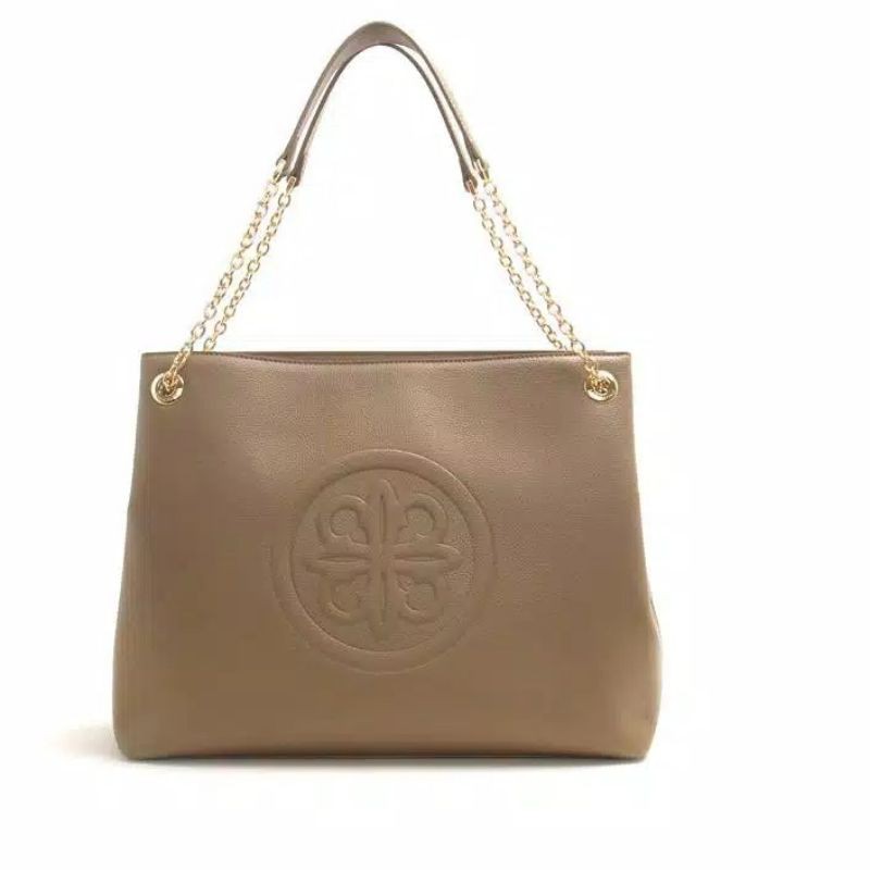 LES CATINO SHANGHAI TANG CH SHOULDER M (PVC) TAUPE GREY