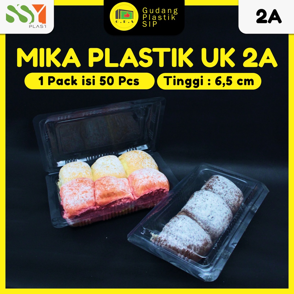 Mika Plastik Kue dan Makanan 2A (ISI 50) / FOOD GRADE