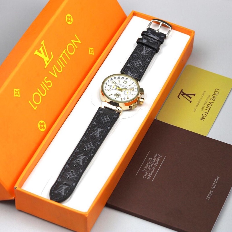 BESTSELLER COD JAM FASHION WANITA JAM KULIT WANITA JAM LV