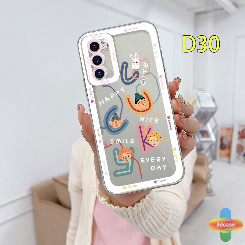 Soft TPU Case Samsung A32 A13 A23 A52 A12 A03 A51 A03S A10S A50 A20S J7 Prime A02S A20 A50S A10 A30S A52S A30 M12 M01S A125 F12 M10S M40S A515F A207F M02S A025 F02S 11 12 13  7 8 6 Plus Colorful Cartoon Avatar Transparent Case