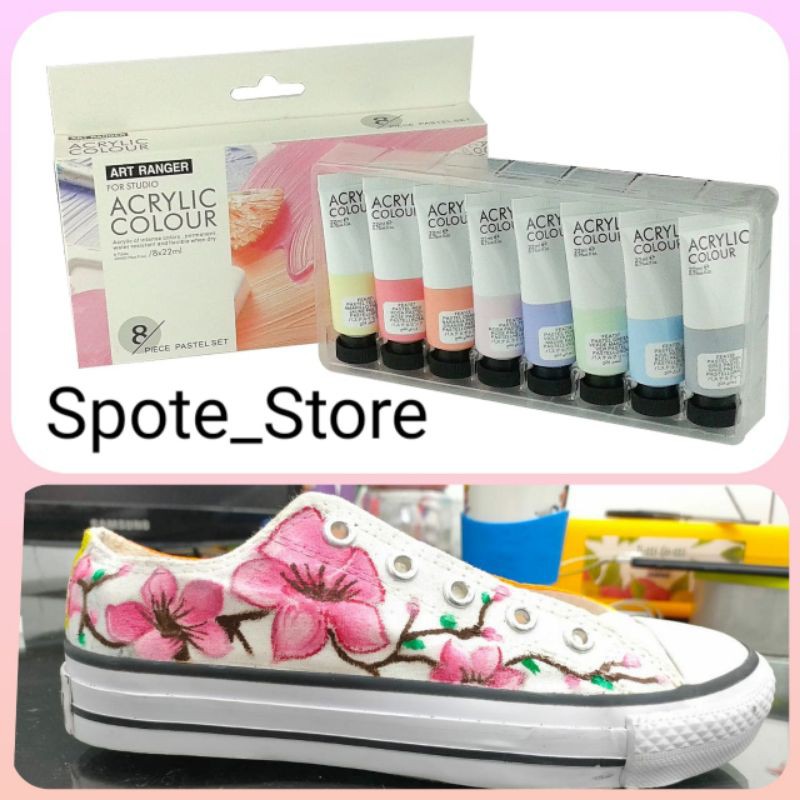 

Cat Akrilik/Acrylic Art Ranger Pastel/Gliter/Neon/Metalic Set 8 / 22ml