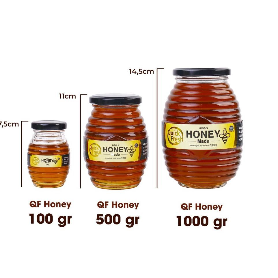 

AWW Quick Fresh Honey / Madu Asli 1 kg (Jar) ➯ (Sale)