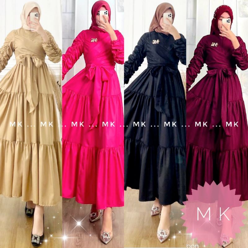 " NEW " DRESS JELITA KATUN TOYOBO MK ORI 100%