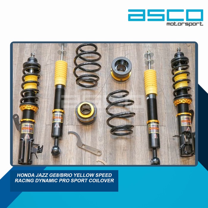 Honda Jazz GE8/Brio Yellow Speed Racing Dynamic Pro Sport Coilover