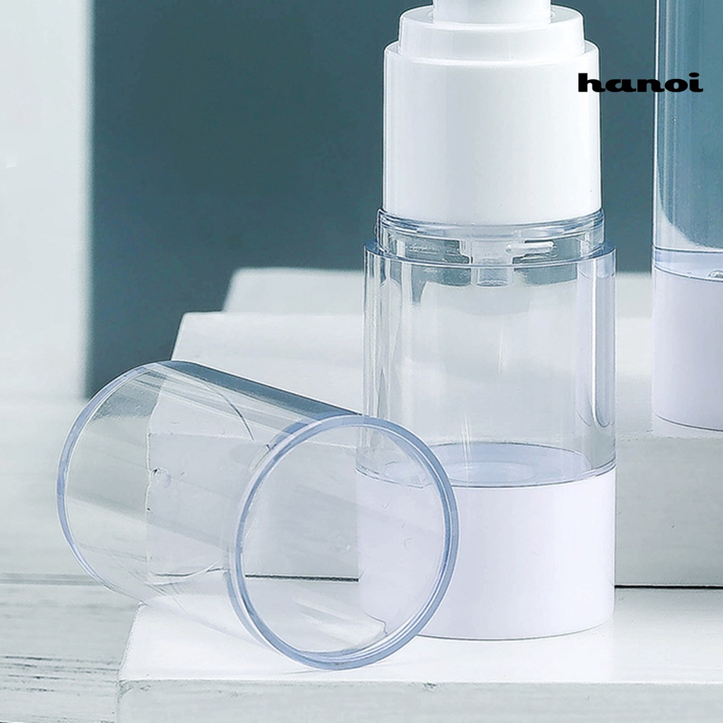 HQTM_Bottle Easy-using Exquisite Transparent Refillable Travel Bottle for Home