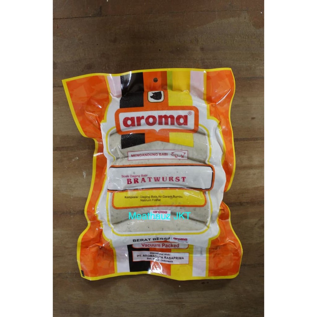 

Sosis Pork Bratwurst 500gr