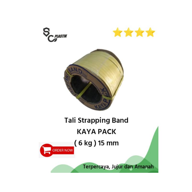 

Tali Strapping Band 6Kg 15Mm KAYA PACK