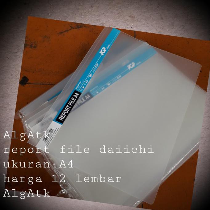 

✨ BISA COD ✨ Report file daiichi size A4 isi 12 lembar. BERGARANSI Kode 824