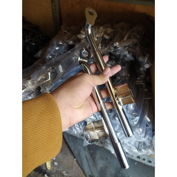 Begel Behel Panjang CB Set Kondom full Besi Crom bagus tebal