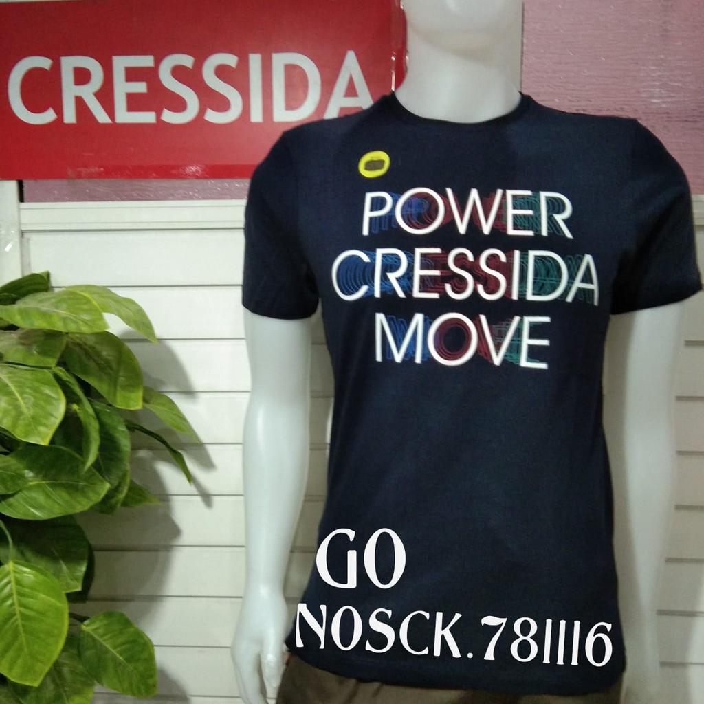 gosCRESSIDA + NOS5 KAOS FASHION 100% ORIGINAL (SLIMFIT)