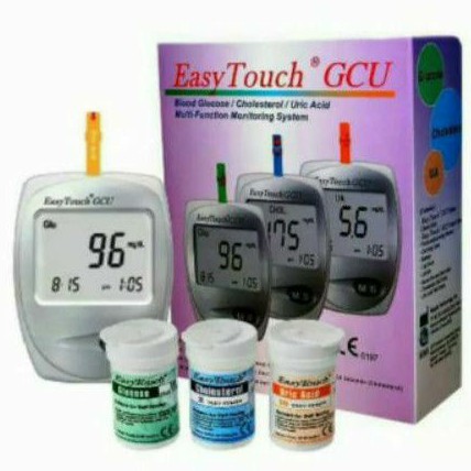 Easy Touch GCU 3 In 1 / alat cek gula colesterol asam urat