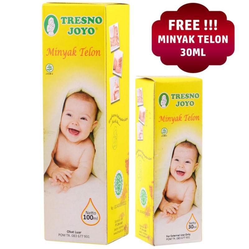 ON SALE Tresno Joyo Tresnojoyo Minyak Telon 100ml 100 ml Free Minyak Telon 30ml 30 ml