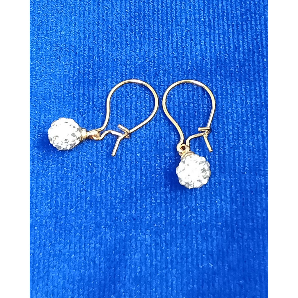 ANTING CANTIK LAPIS EMAS 18K