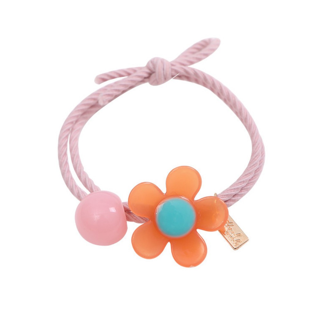 Karet Ikat Rambut MELATI Akrilik Gaya Korea Import Murah Fashion Wanita Dewasa dan Anak Hairband