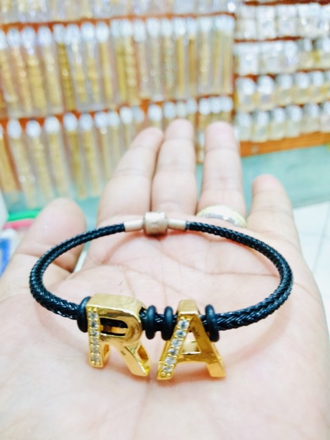 Gelangwanita gelang huruf gelang alphabet gelang inisial gelang nama gelang homgkong