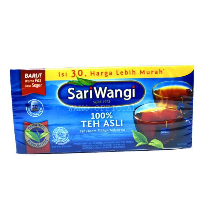 

Sariwangi Teh Asli Teh Celup 30's